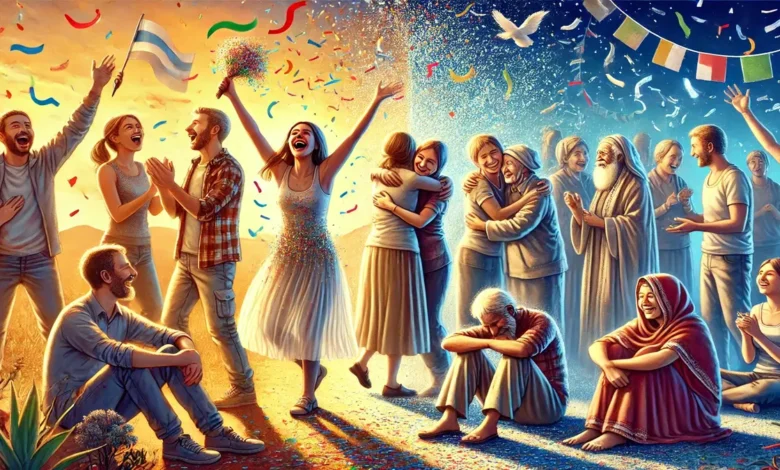 Joy rom Laughter to Tears: The Dynamics of Shared and Sorrow Joy