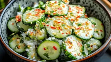 Cucumber Sushi Salad